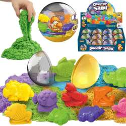 Piasek kinetyczny z foremkami MIX