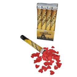 Konfetti pneumatyczne serca czerwone