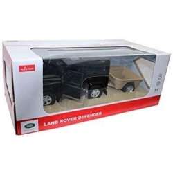 Samochód Land Rover Defender akmulator + przyczepa 1:14 (I101365) - 1