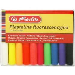 Plastelina fluorescencyjna 10 kolorów (0009562943) - 1