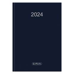 Kalendarz 2024 A5 Szefa granat HERLITZ