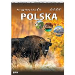 Kalendarz 2026 wieloplanszowy niesamowita Polska