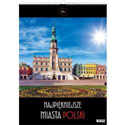 Kalendarz 2026 wieloplanszowy miasta polski