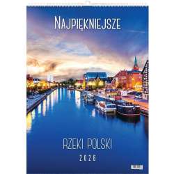 Kalendarz 2026 wieloplanszowy rzeki Polski
