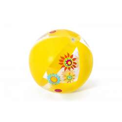 Piłka plażowa 51 cm żółta (GXP-817275) - 1