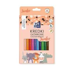 Kredki ołówkowe Kids Jumbo 12 kolorów - 1