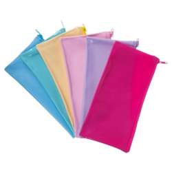 Piórnik saszetka PVC 280 MIC pastel MIX (2458001PL-98) - 1
