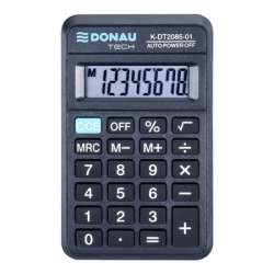 Kalkulator kieszonkowy Donau Tech K-DT2085 8 cyfr, funkcja pierwiastka czarny (K-DT2085-01) - 1