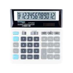 Kalkulator Donau Tech K-DT4126 12 cyfr 155x152x28mm biały (K-DT4126-09) - 1