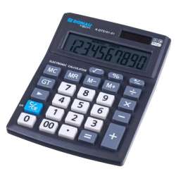 Kalkulator Donau Tech Office K-DT5101 10 cyfr funkcja pierwiastka 137x101x30mm czarny (K-DT5101-01)