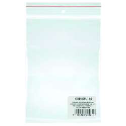 Torebka strunowa LDPE transparentna 10x20cm 100szt