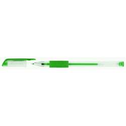 Długopis żelowy 0,5mm zielony (50szt) - 1