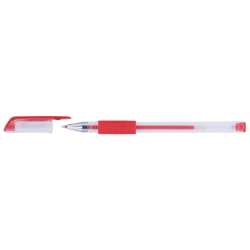 Długopis żelowy 0,5mm czerwony (50szt) - 1