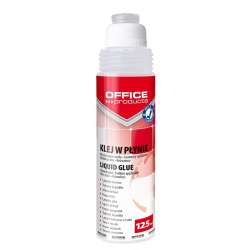 Klej w płynie biurowy transparentny 125ml (12szt) - 1