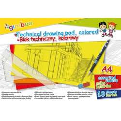 Blok techniczny A4/10K kolorowy (7539BTS17-99/K) - 1