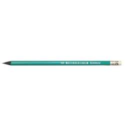 Ołówek syntetyczny z gumką HB lakierowany (7381001PL-99) - 1