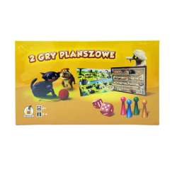 Pies i Kot / Skarby Faraona (2 gry planszowe) GOBLIN (5901549017922) - 1