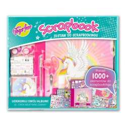 Zestaw do scrapbookingu Album Pamiętnik z Jednorożcem Scrapbooking set 7007 STNUX (STN 7007)