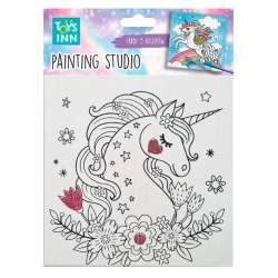 Zestaw do malowania Canvas Unicorn Kwiaty (GXP-871820) - 1