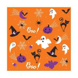 Serwetki papierowe Halloween Orange 33x33cm 20szt
