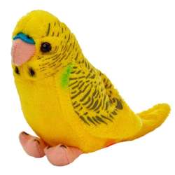 Maskotka Papuga falista żółta 13cm 13845 (13845 BEPPE)