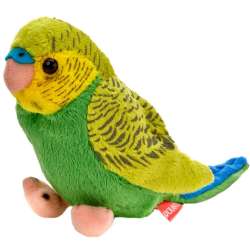 Maskotka Papuga falista zielono-niebieska 13cm 13847 (13847 BEPPE) - 1