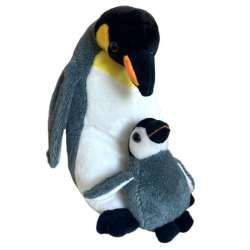 Maskotka Pingwin z dzieckiem 25cm 13877 (13877 BEPPE) - 1