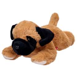 Maskotka Pies Mops leżący 35cm 14078 (14078 BEPPE) - 1