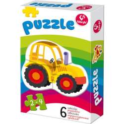 Moje pierwsze puzzle Puzzle 6w1 Pojazdy KUKURYKU (5901738560338) - 1
