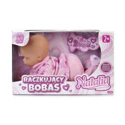 Bobas Lalka Natalia raczkująca różowa 32cm 121623 Artyk (121623 ARTYK) - 1