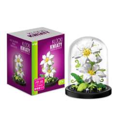 Klocki kwiaty Stokrotki pod kloszem 248el (136955) - 1