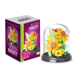 Klocki pod kloszem słoneczniki 228el - 1