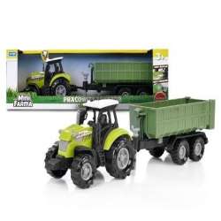 Traktor z przyczepą