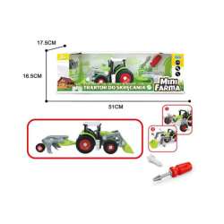 PROMO Mini Farma traktor z przyczepą do skręcania (151125) - 1