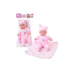 PROMO Lalka bobas Edu&Fun Słodki maluszek 30cm (168482) - 1