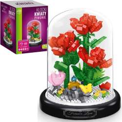 Klocki Piwonie pod kloszem 684el