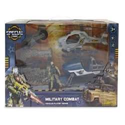 Zestaw wojskowy z helikopterem