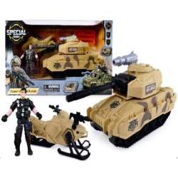 Zestaw wojskowy z czołgiem