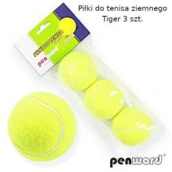 Piłki do tenisa ziemnego Tiger 3szt (5901812784995)