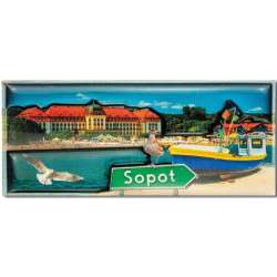 Magnes I love Poland Sopot ILP-MAG-C-SOP-01