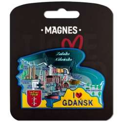 Magnes I love Poland Gdańsk ILP-MAG-A-GD-35 - 1