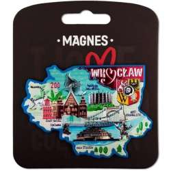 Magnes I love Poland Wrocław ILP-MAG-A-WR-27