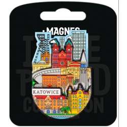 Magnes I love Poland Katowice ILP-MAG-C-KAT-05