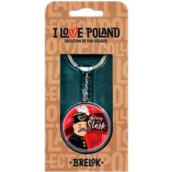 Brelok I love Poland Góny Śląsk ILP-BRE-A-KAT-01