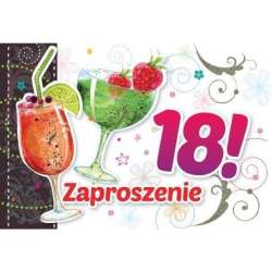 Zaproszenie ZZ-038 Urodziny 18 drinki (5 szt.)