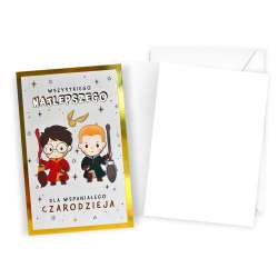 Karnet urodziny Harry Potter