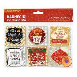 Zestaw karnecików KDP-002 Boże Narodzenie