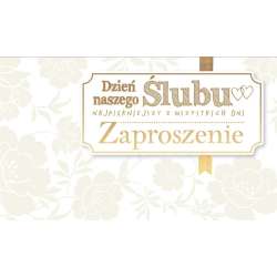 Zaproszenie PMZ-023 Ślub (5 szt.) - 1