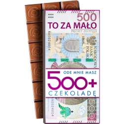 Czekolada CZK-123 500+ banknot