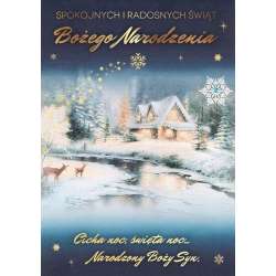 Karnet B6 PP-2121 Boże Narodzenie
